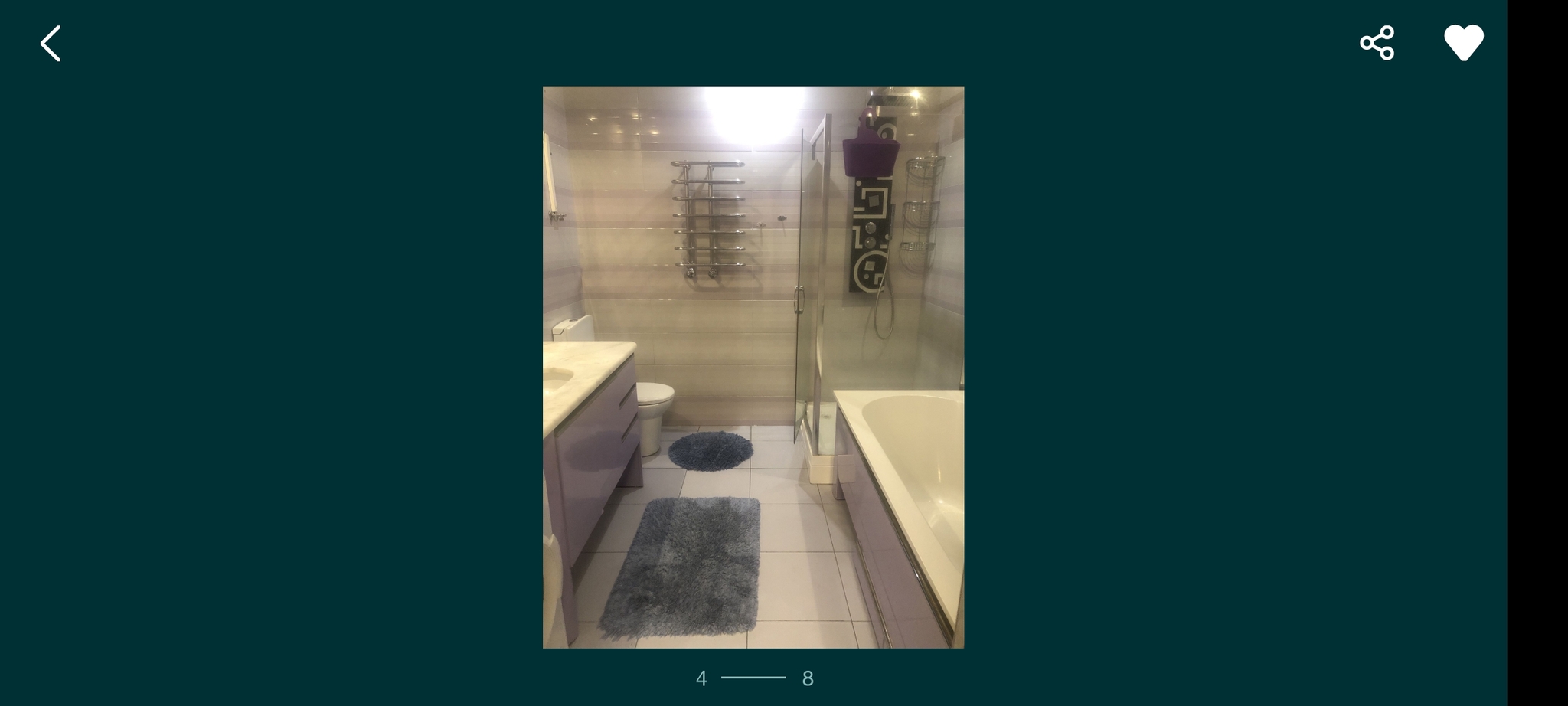 Аренда 2-комнатной квартиры 74 м², Днепровская наб., 1А