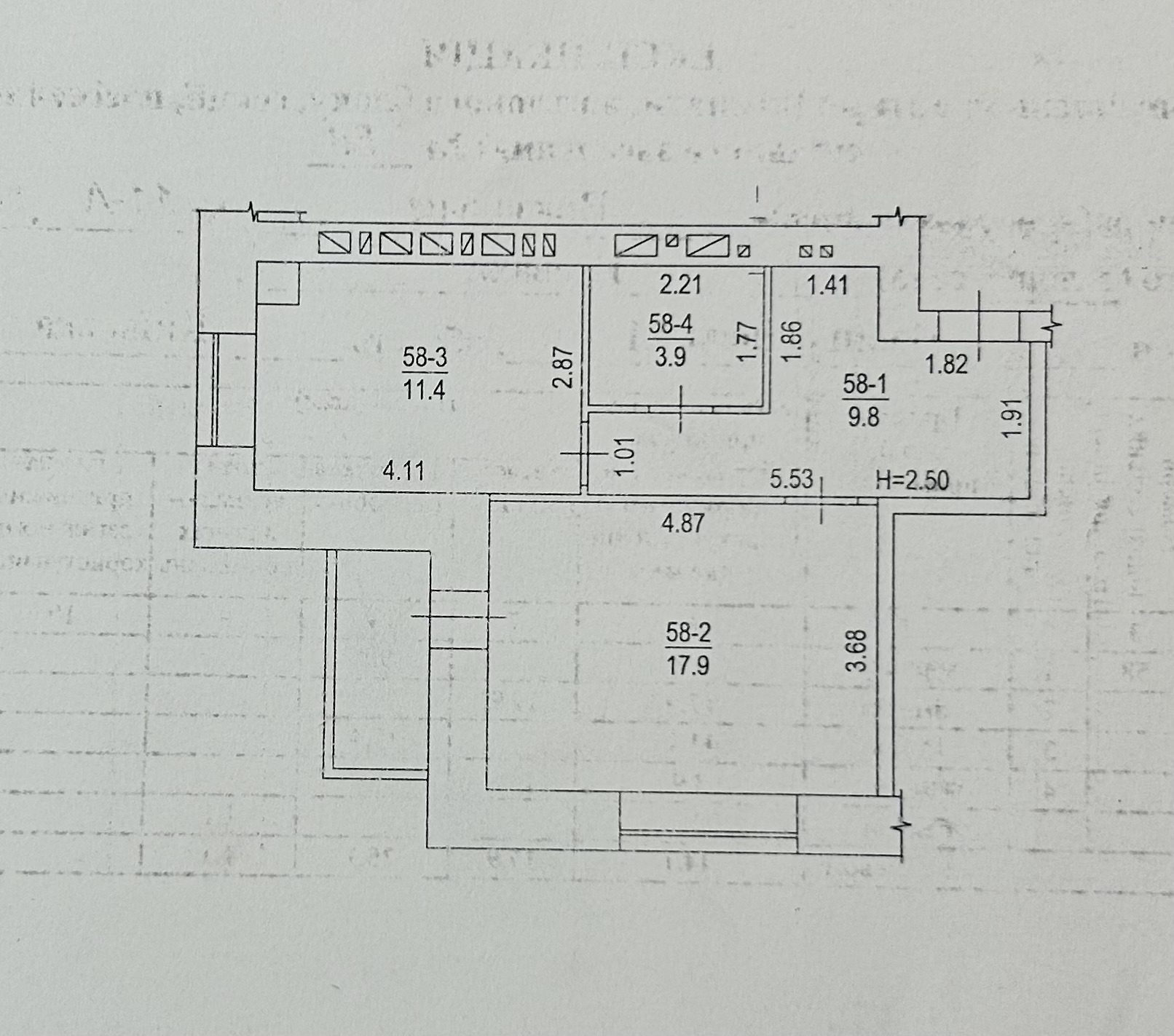 Продажа 1-комнатной квартиры 44.1 м², Вокзальная ул., 11А