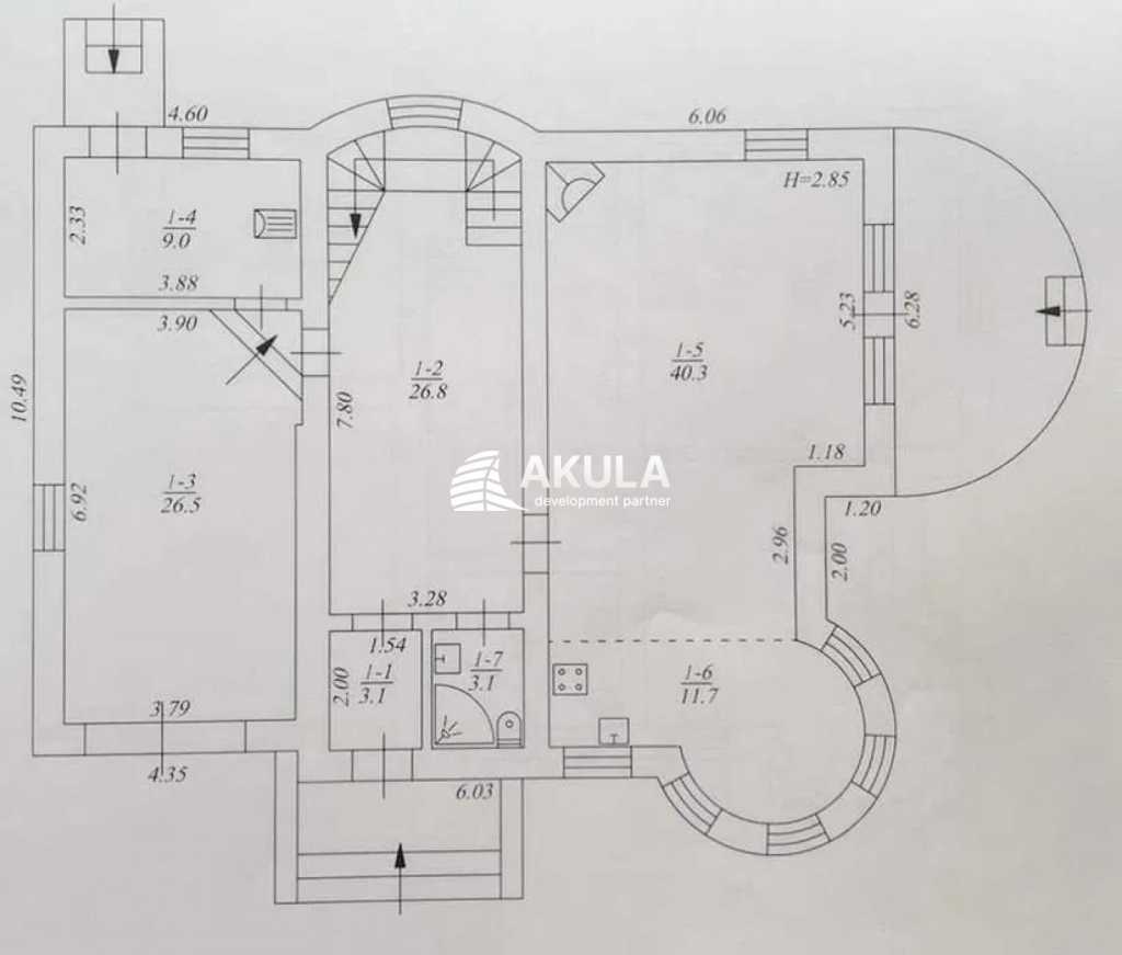 Продажа дома 223 м², Нова
