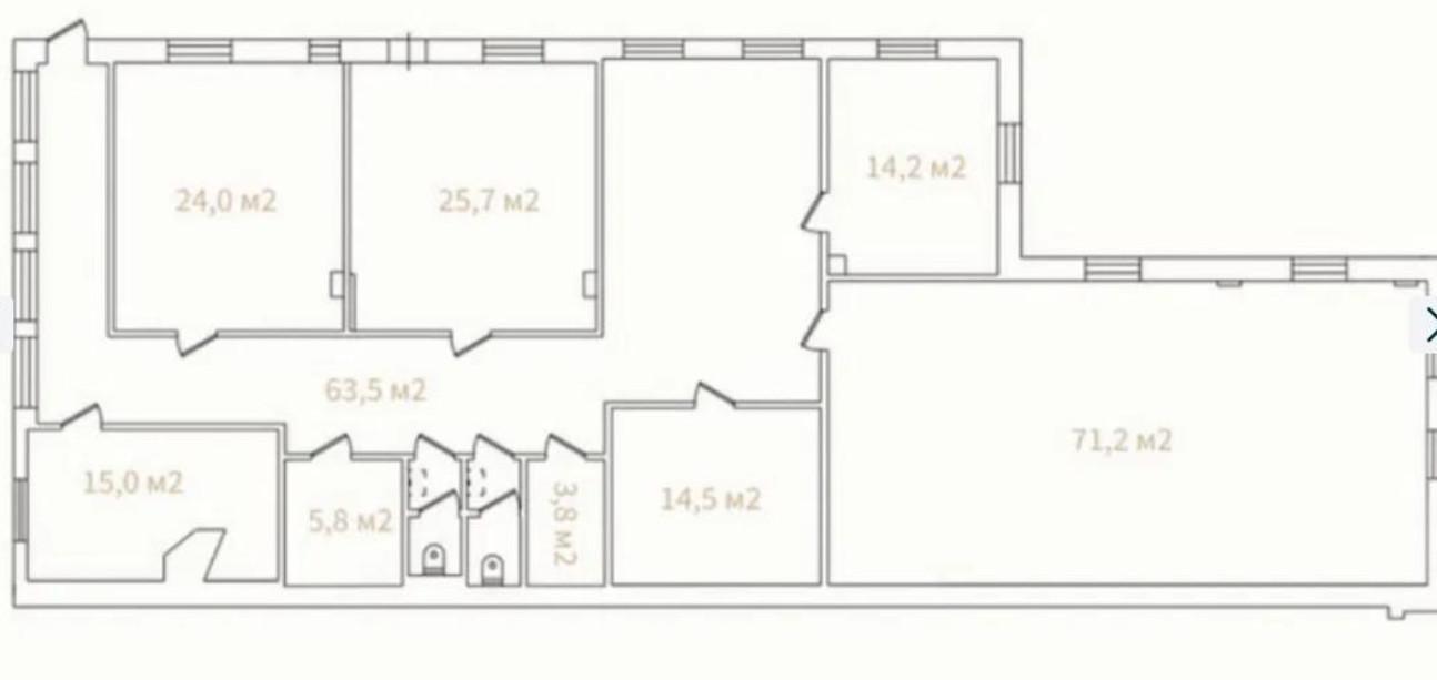 Оренда офісу 250 м², Межигірська вул., 87А