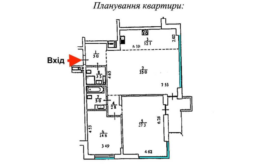 Продажа 3-комнатной квартиры 106 м², Гоголевская ул., 44