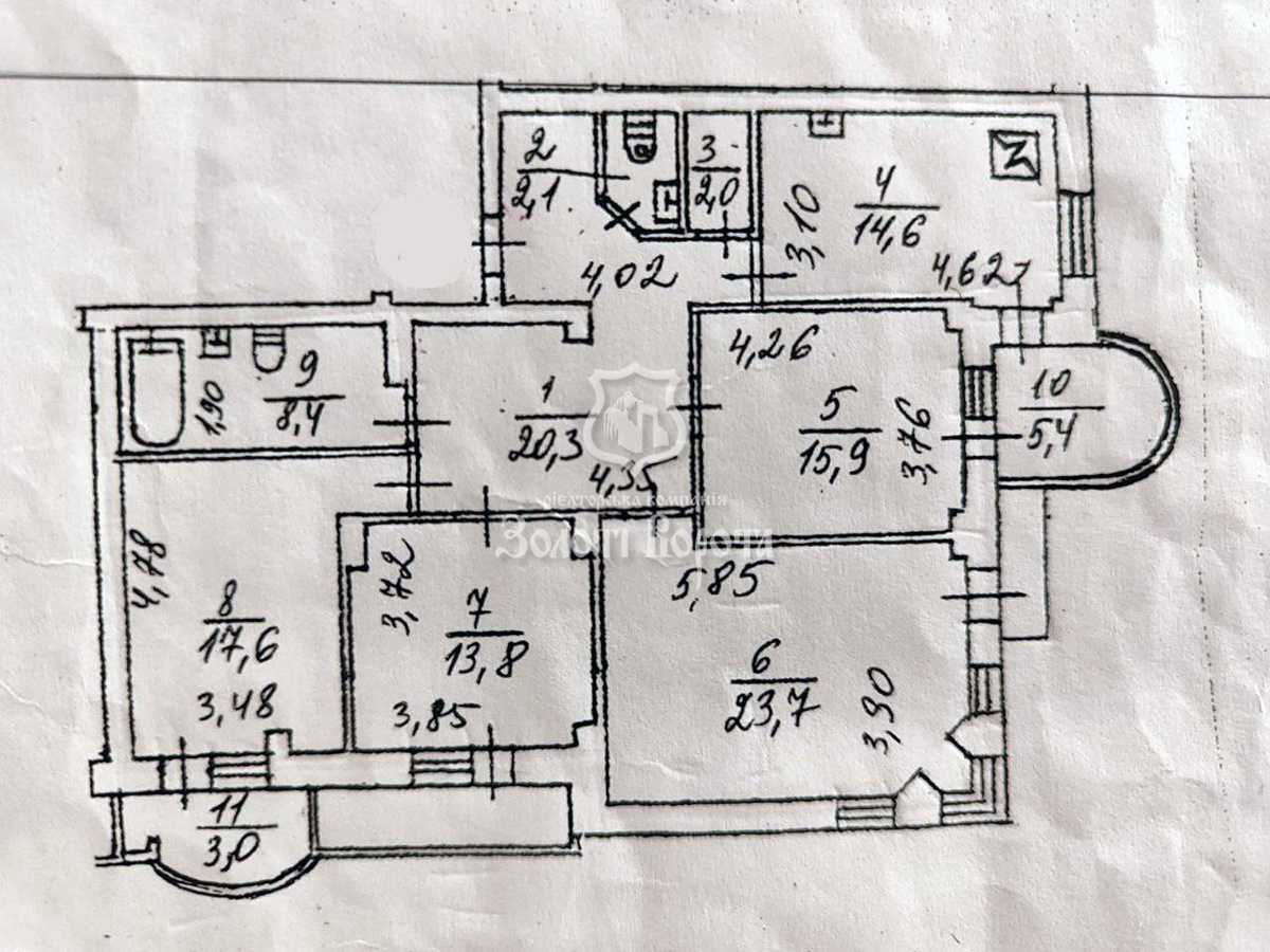 Продаж 4-кімнатної квартири 130 м², Михайла Донця вул., Котельникова, 33