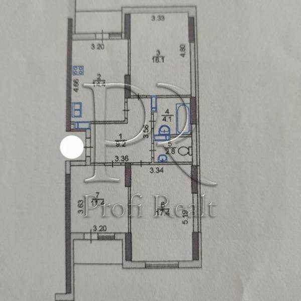 Продаж 3-кімнатної квартири 83 м², Каховська вул., 62А