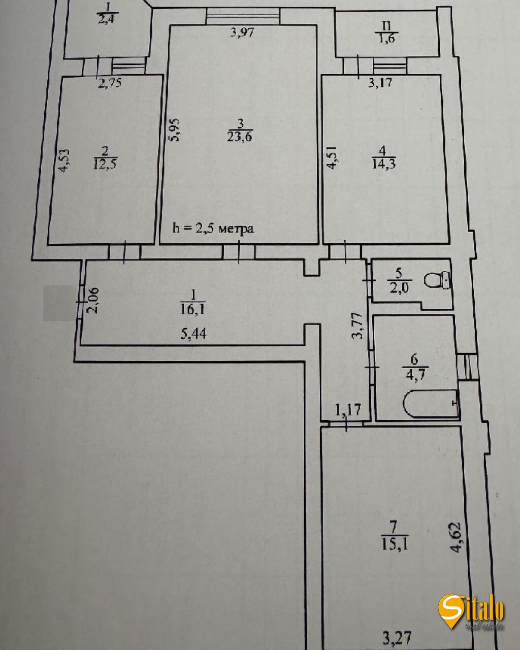 Продаж 3-кімнатної квартири 93 м², Урлівська вул., 8