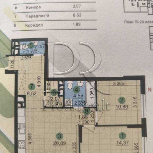 Продаж 2-кімнатної квартири 65 м², Всеволода Змієнко вул.
