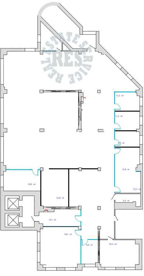Аренда офиса 600 м², Дегтяревская ул.