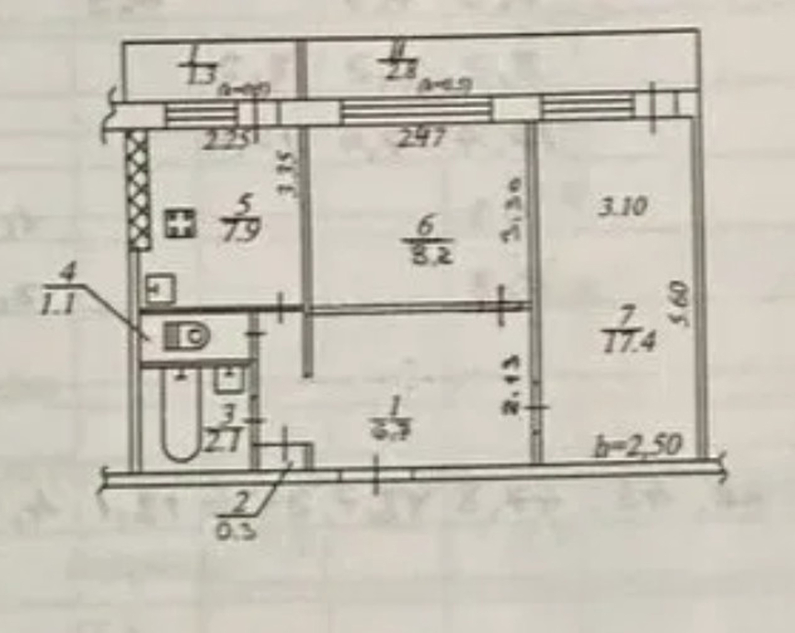 Продаж 2-кімнатної квартири 48 м², Петра Калнишевського вул., 39