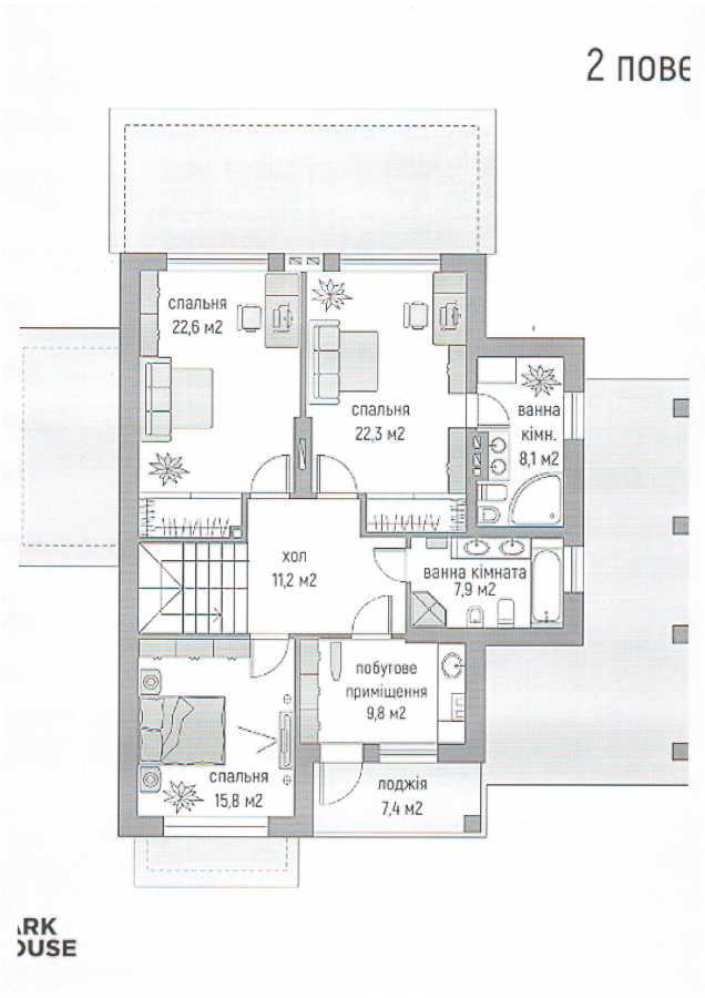 Продажа дома 210 м², Мисливська