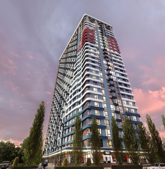 Продаж смарт квартири 31.4 м², Дніпровська наб., 17