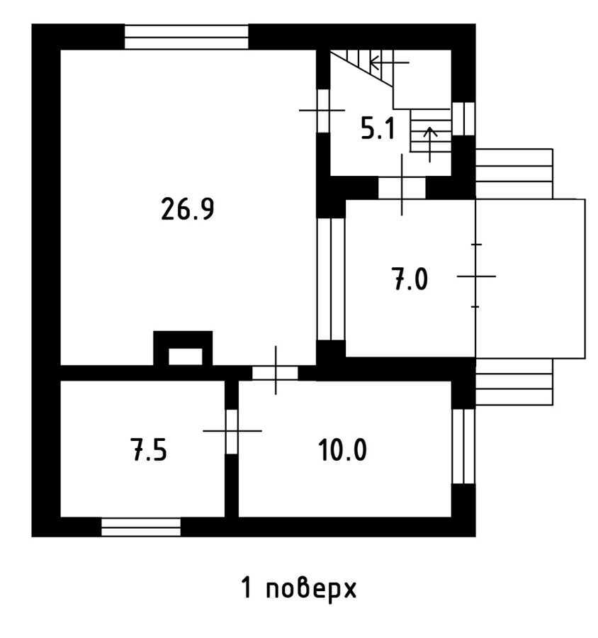 Продаж будинку 115 м², 80-а Садова вул.