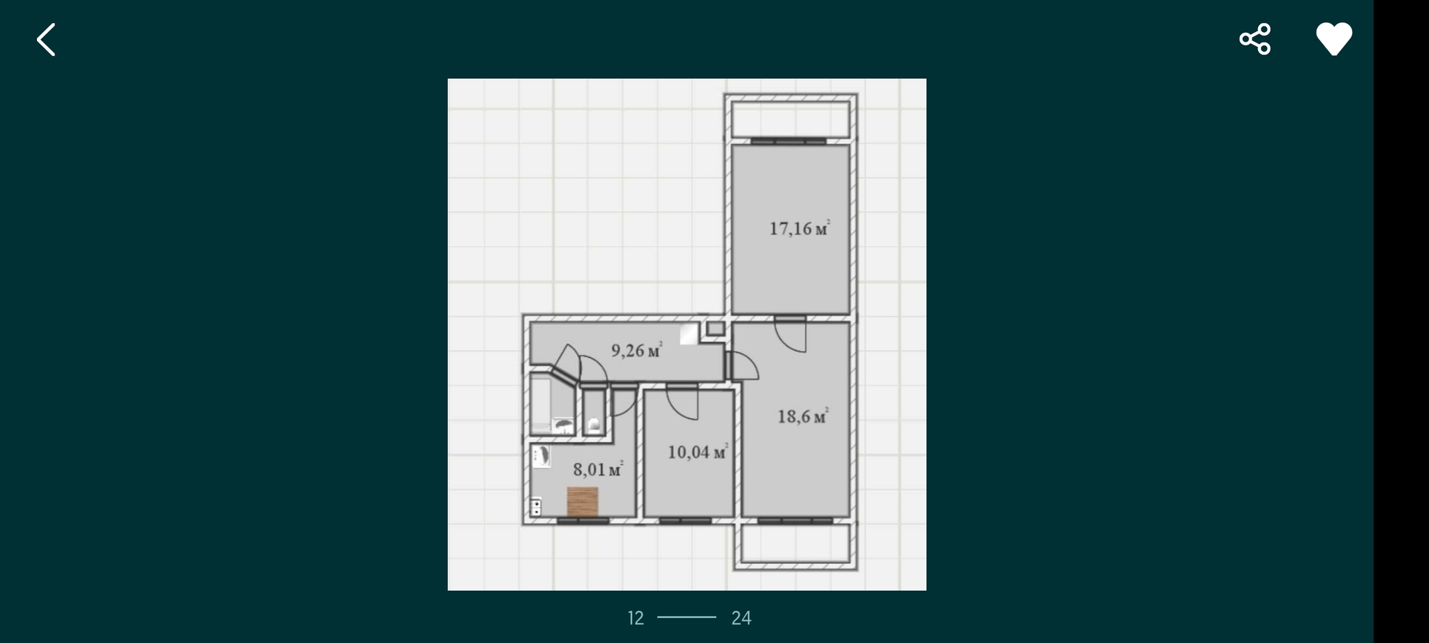 Продаж 3-кімнатної квартири 62 м², Плеханова вул., 4А