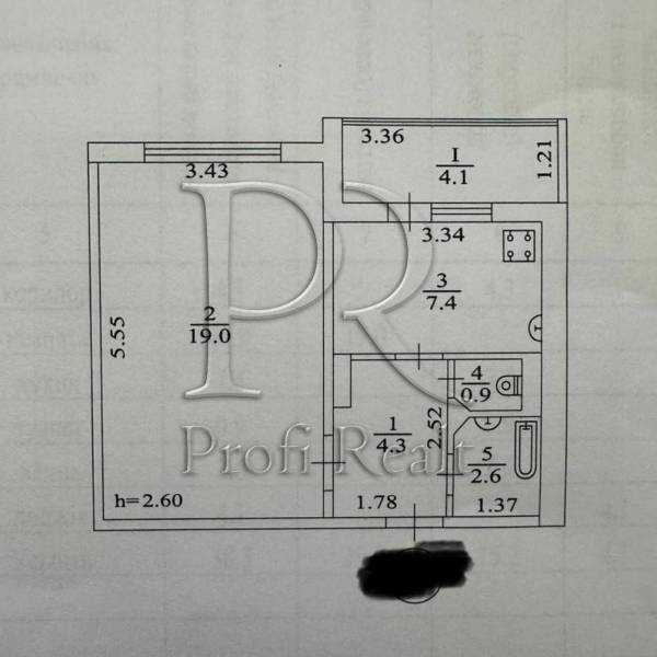 Продаж 1-кімнатної квартири 38 м², Булгакова вул., 8А