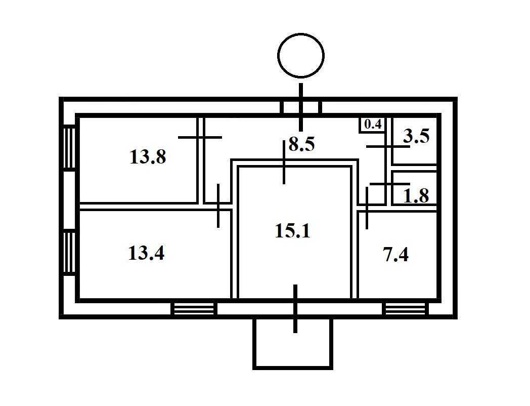 Продаж 3-кімнатної квартири 65 м², Бажова вул., 11/8