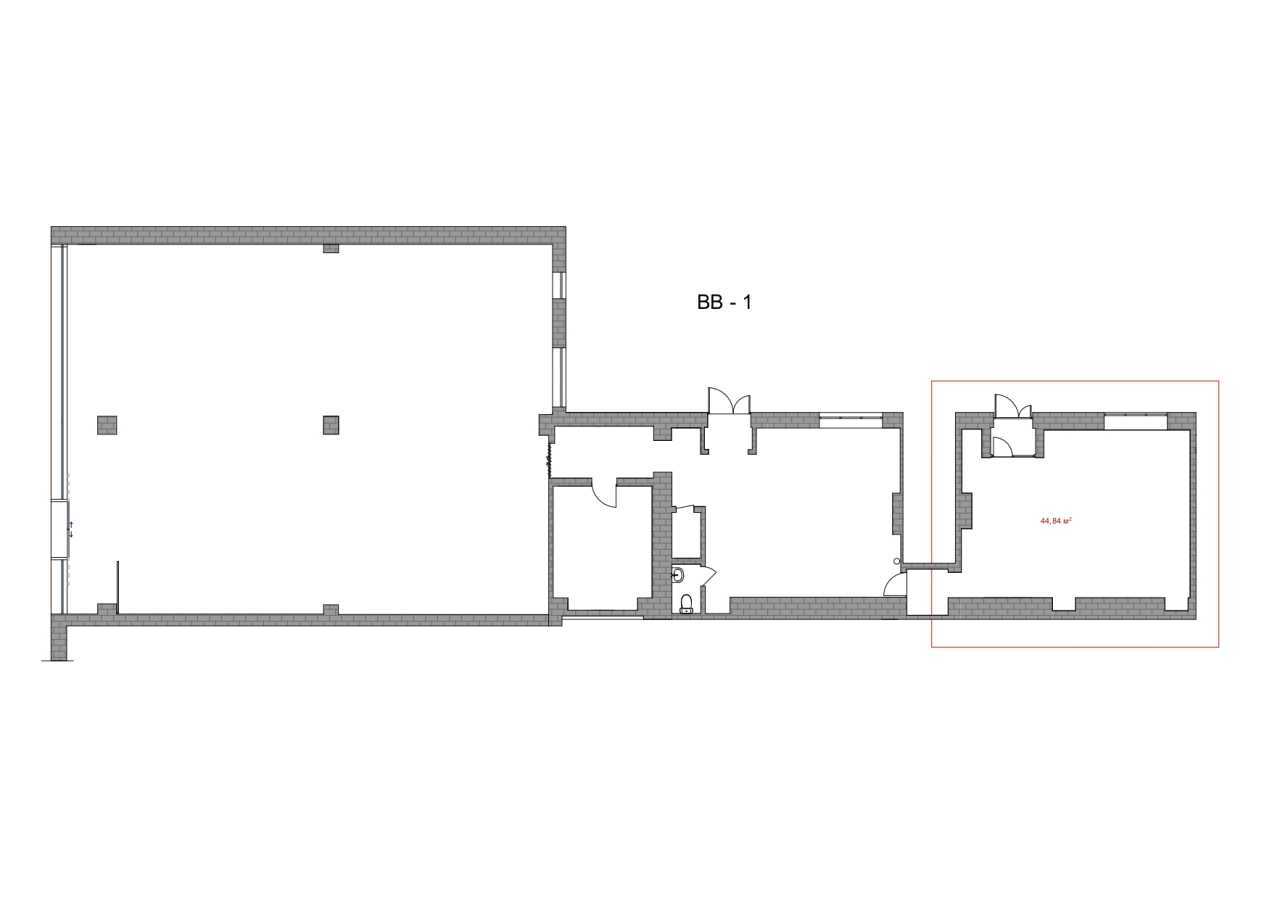 Оренда виробничого приміщення 45 м², Володимира Великого вул., 1