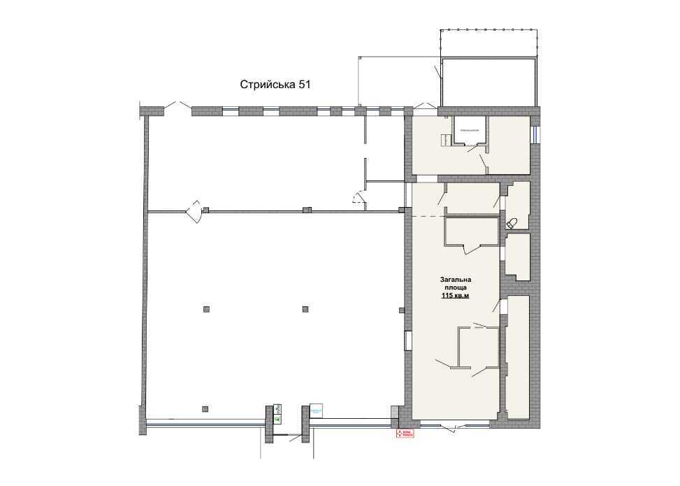 Аренда магазина 115 м², Стрыйская ул., 51