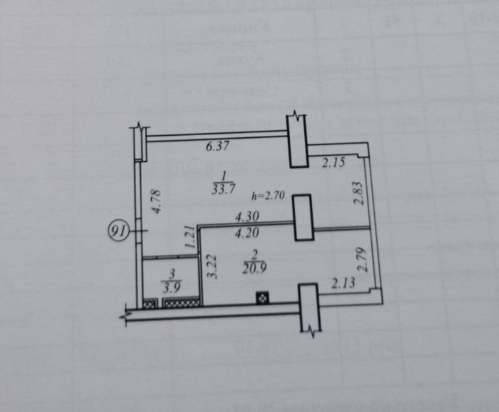 Продажа 1-комнатной квартиры 59 м², Набережная Победы ул., 112Д К1
