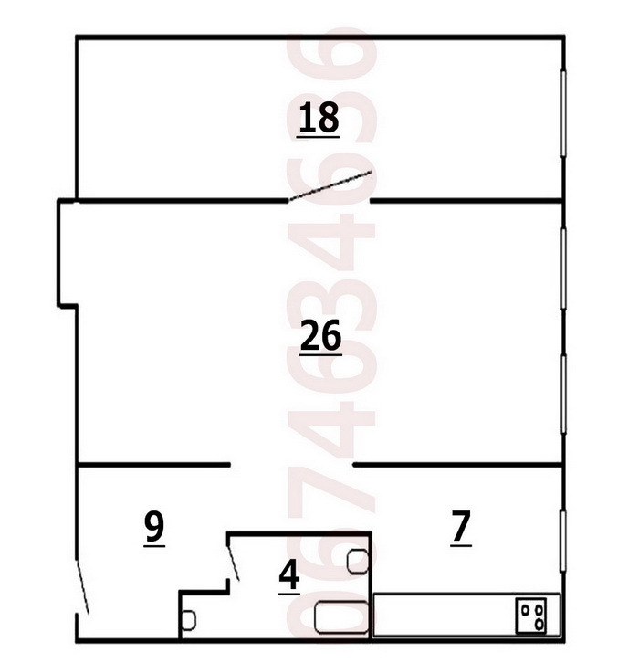 Аренда офиса 65 м², Тараса Шевченко бул., 48А
