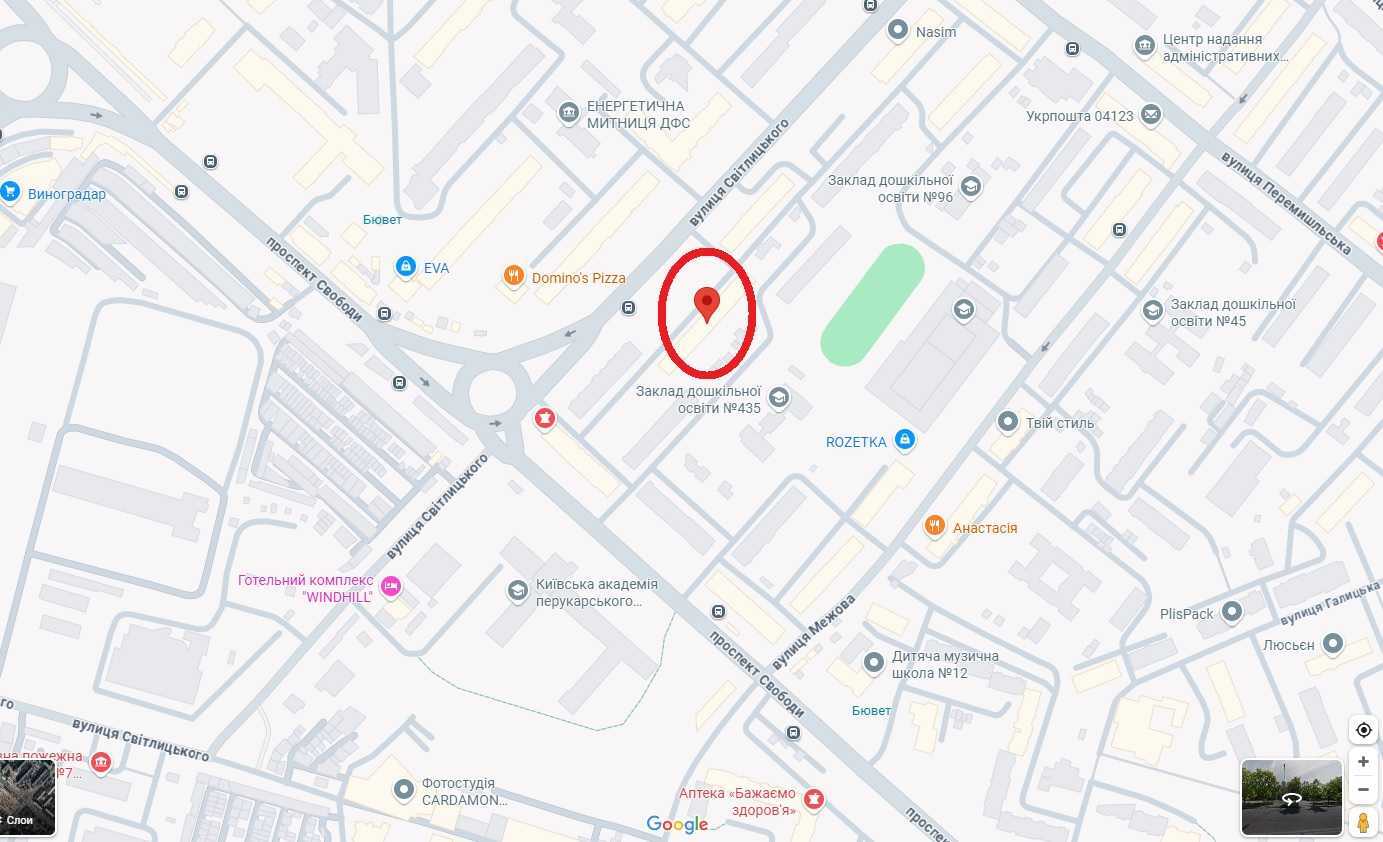 Оренда 2-кімнатної квартири 45 м², Світлицького вул., 25