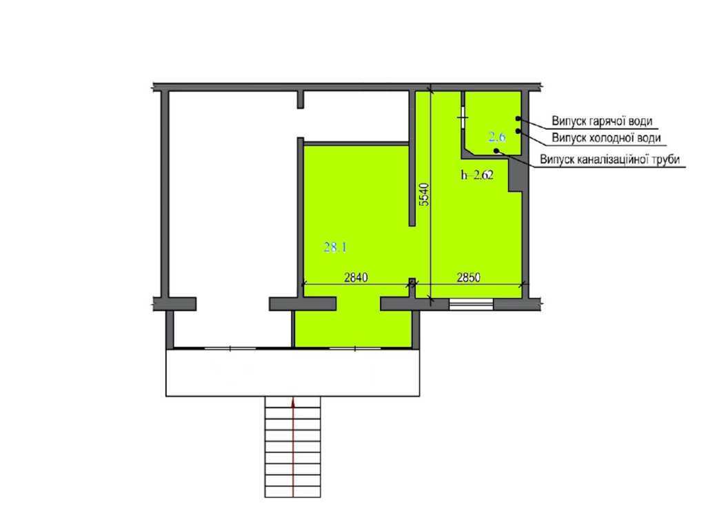 Продажа другого торгового помещения 30.7 м², Михаила Донца ул., Драгоманова, 11