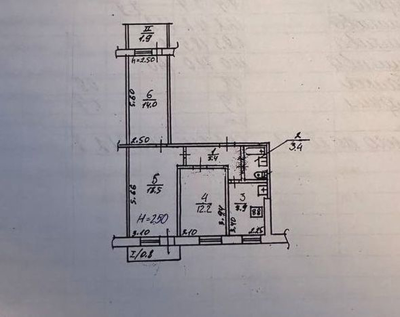 Продаж 3-кімнатної квартири 64 м², Крушельницкої пров., 7