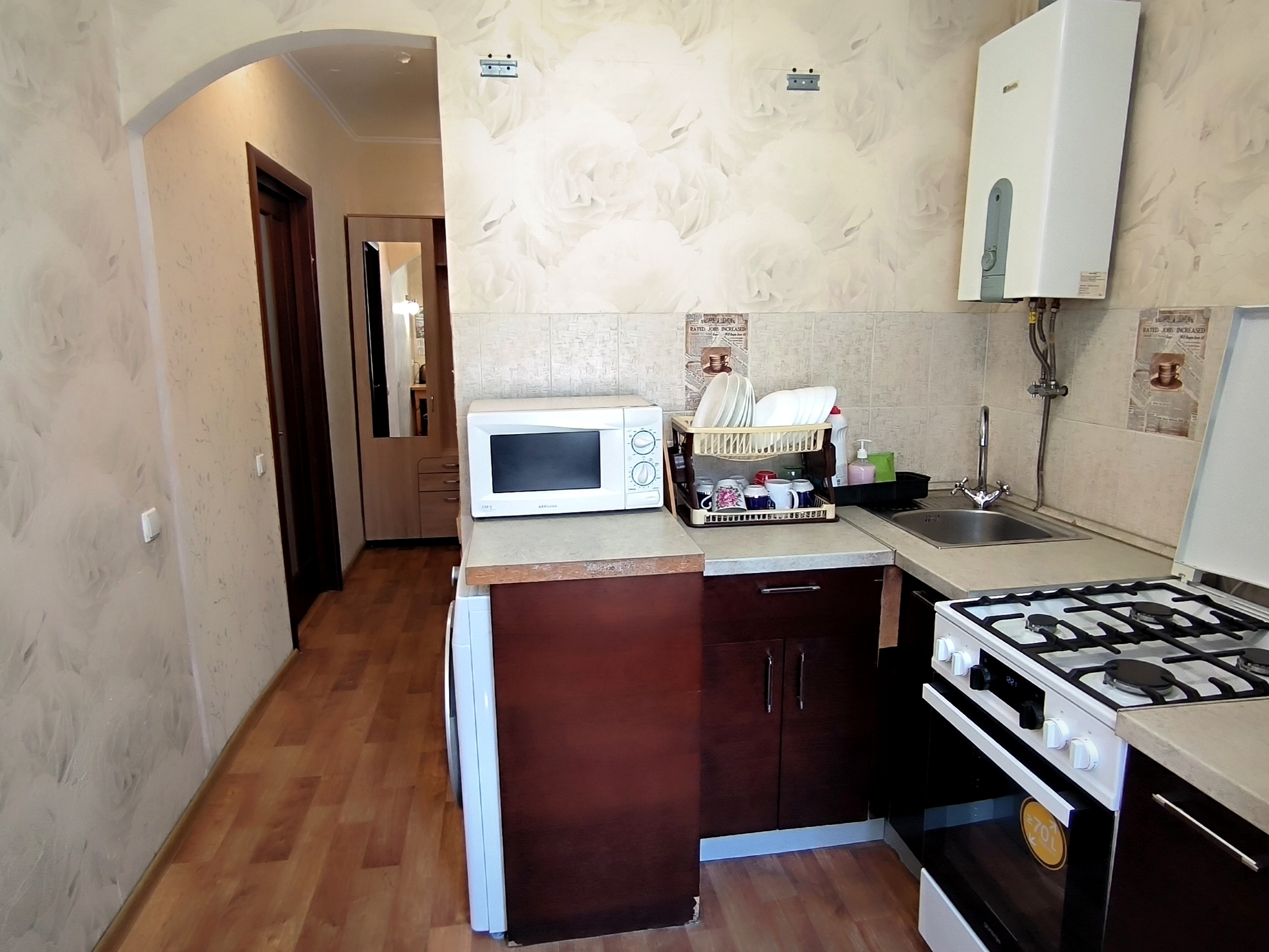 2-комнатная квартира посуточно 48 м², Рабочая ул., 83