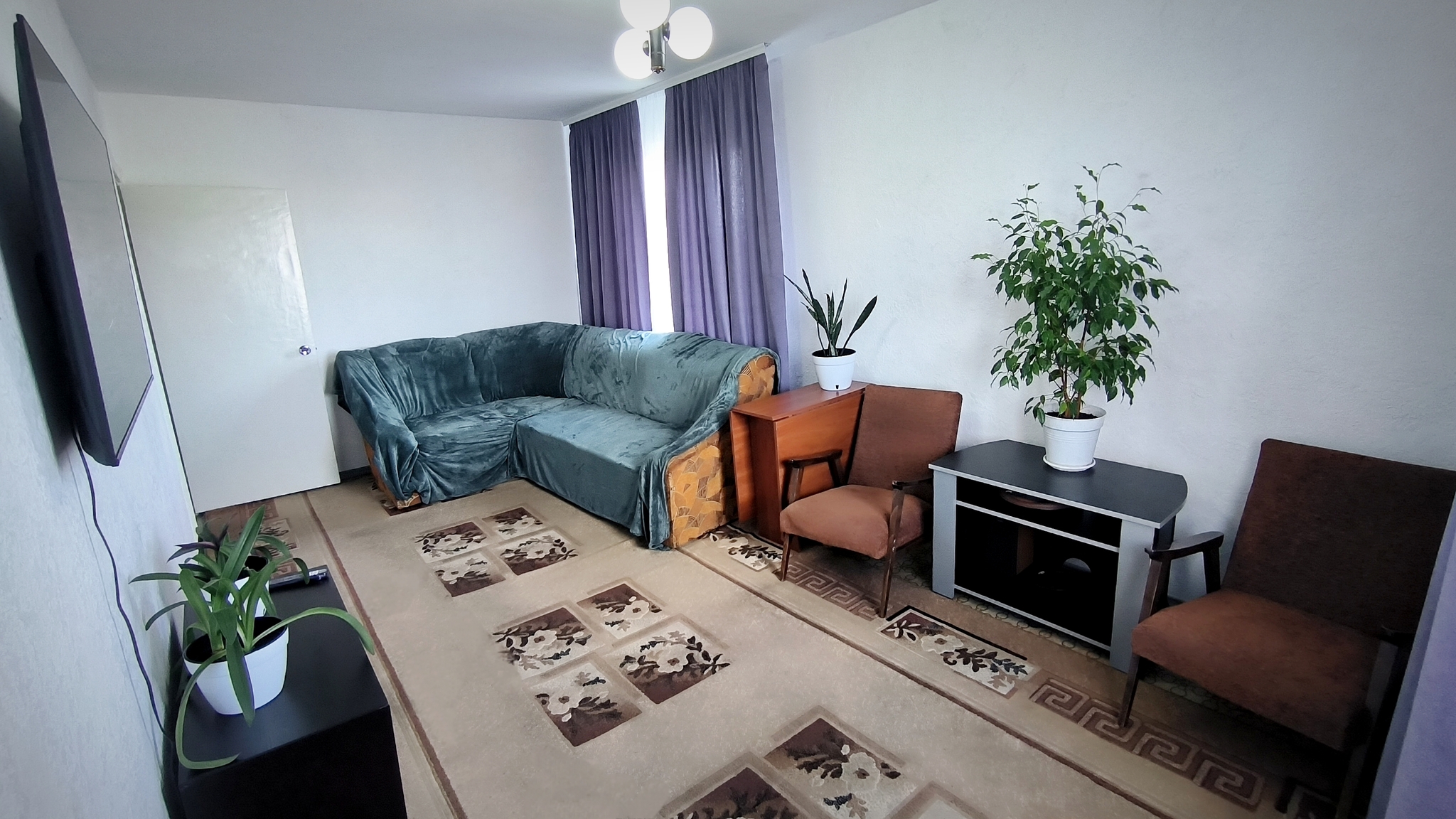 2-комнатная квартира посуточно 48 м², Воскресенская ул., 4
