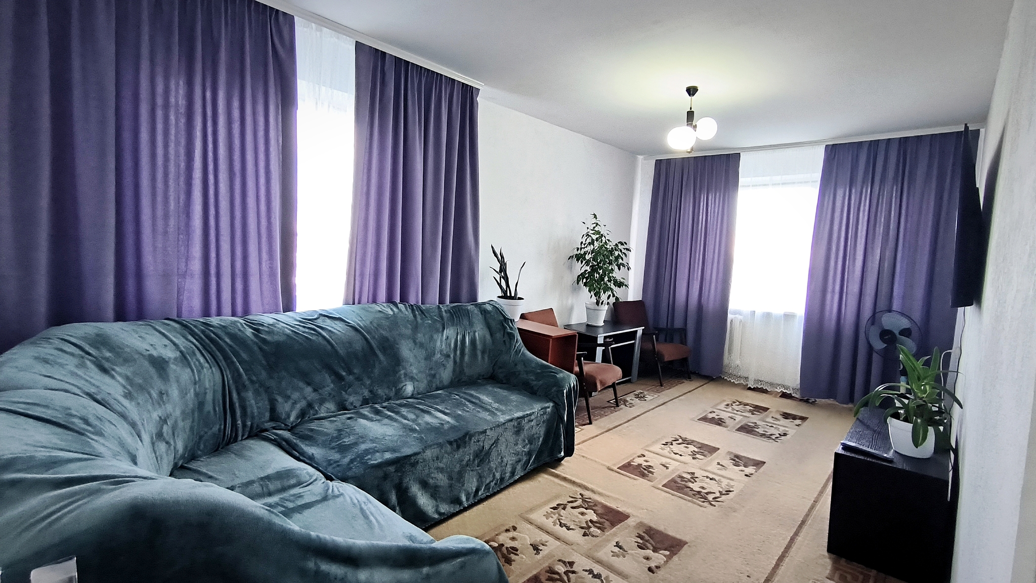 2-комнатная квартира посуточно 48 м², Воскресенская ул., 4