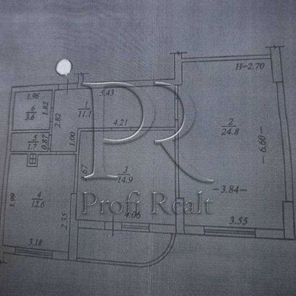 Продажа 2-комнатной квартиры 69 м², Белогородская ул., 51/5