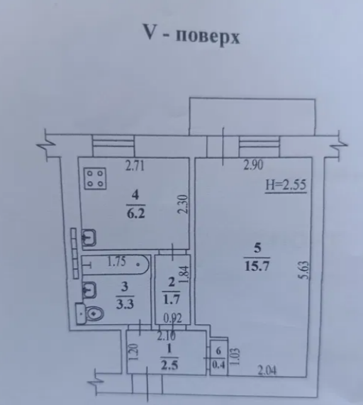 Продаж 1-кімнатної квартири 31 м², Фонтанская дор.