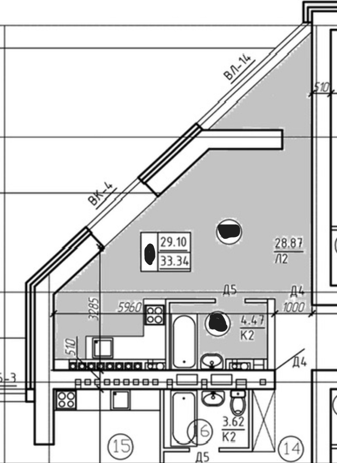 Продаж 1-кімнатної квартири 34 м², Грушевского Михаила вул.