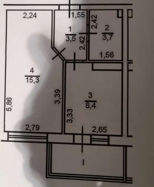 Продажа 1-комнатной квартиры 35 м², Жемчужная ул.
