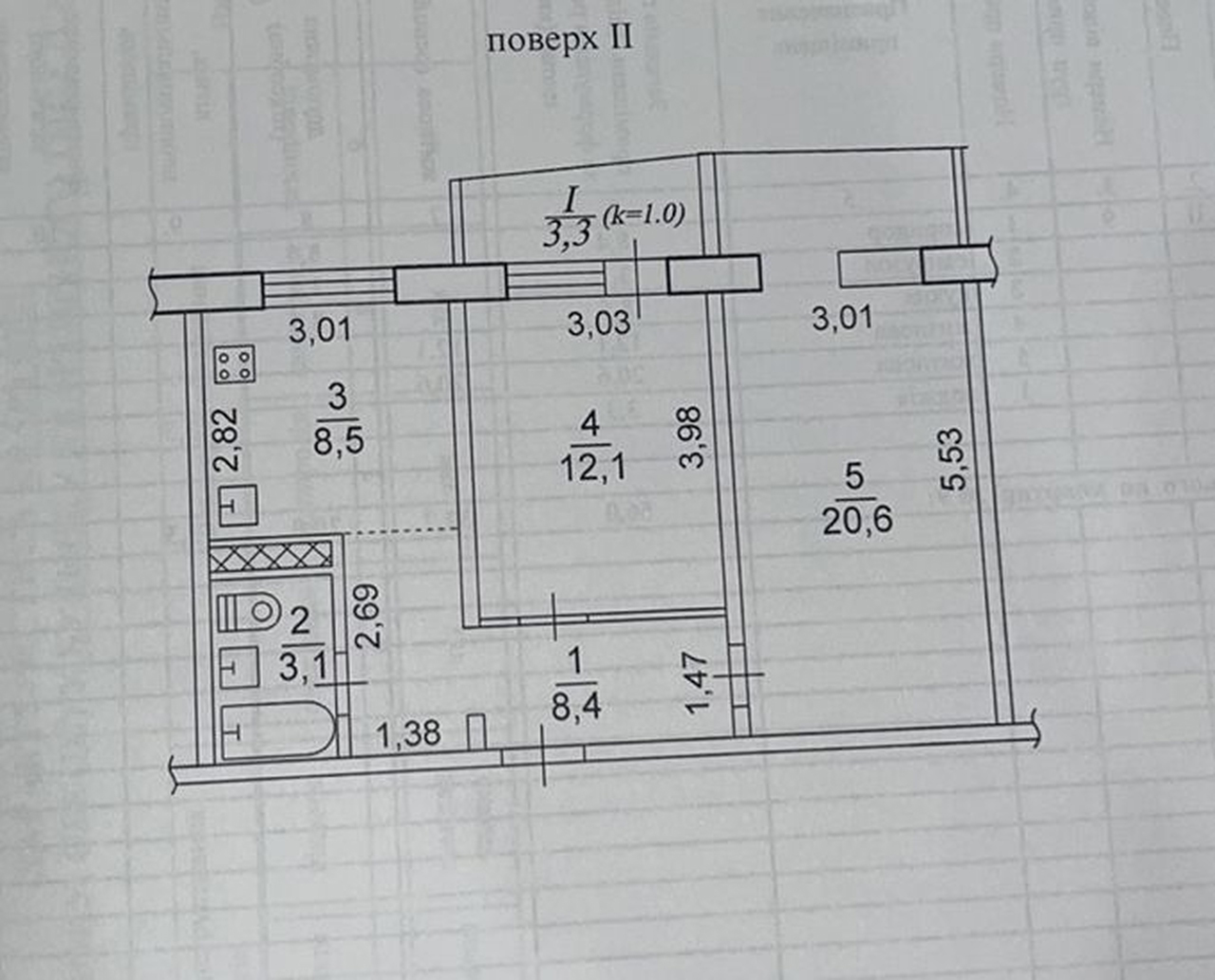 Продаж 2-кімнатної квартири 56 м², Байкальська вул., 78