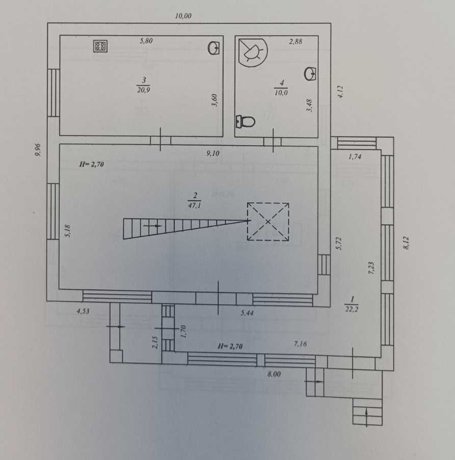 Продажа дома 200 м², Приозерна, 118