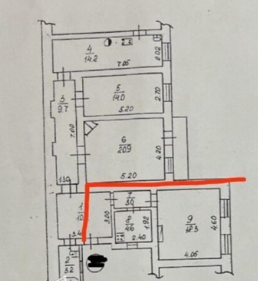Продаж 2-кімнатної квартири 70 м², Садовая вул.