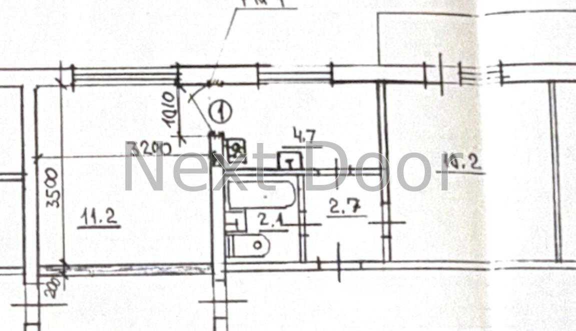Продажа 2-комнатной квартиры 32 м², Иорданская ул., 8