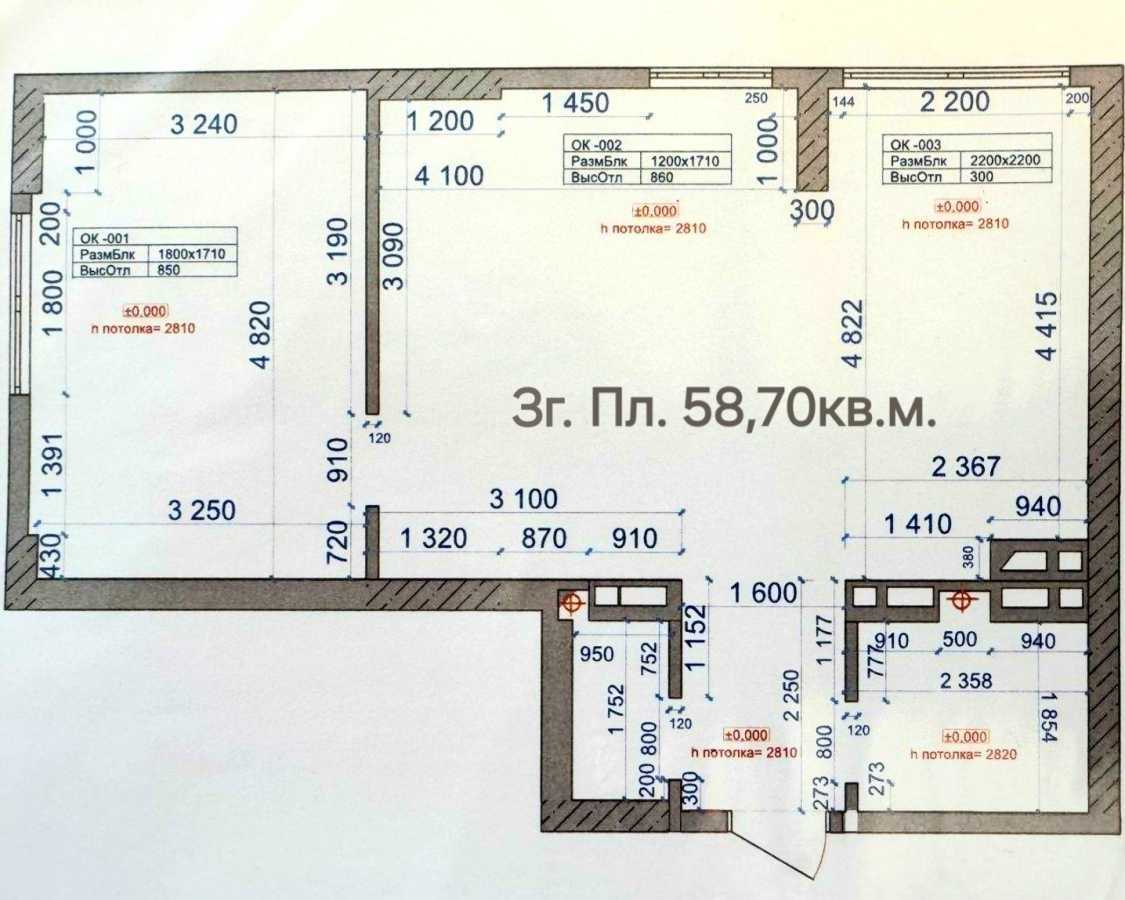 Продаж 2-кімнатної квартири 59 м², Виговського вул., 2Д/4