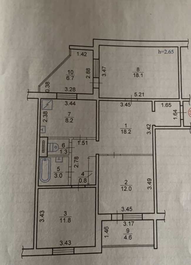 Продаж 3-кімнатної квартири 85 м², Срібнокільська вул., 8