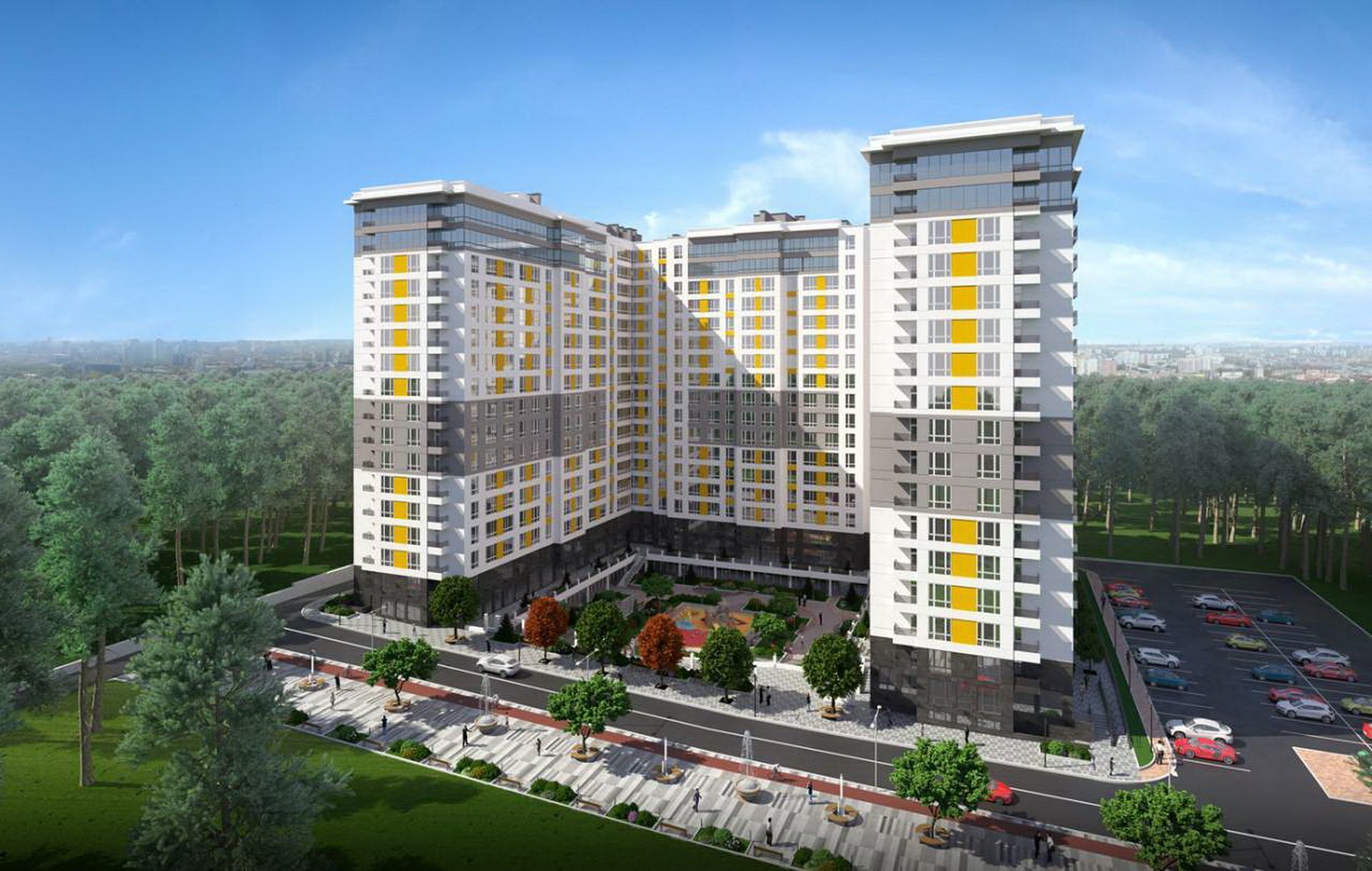 Продаж 1-кімнатної квартири 42.2 м², Університетська вул., 1Б