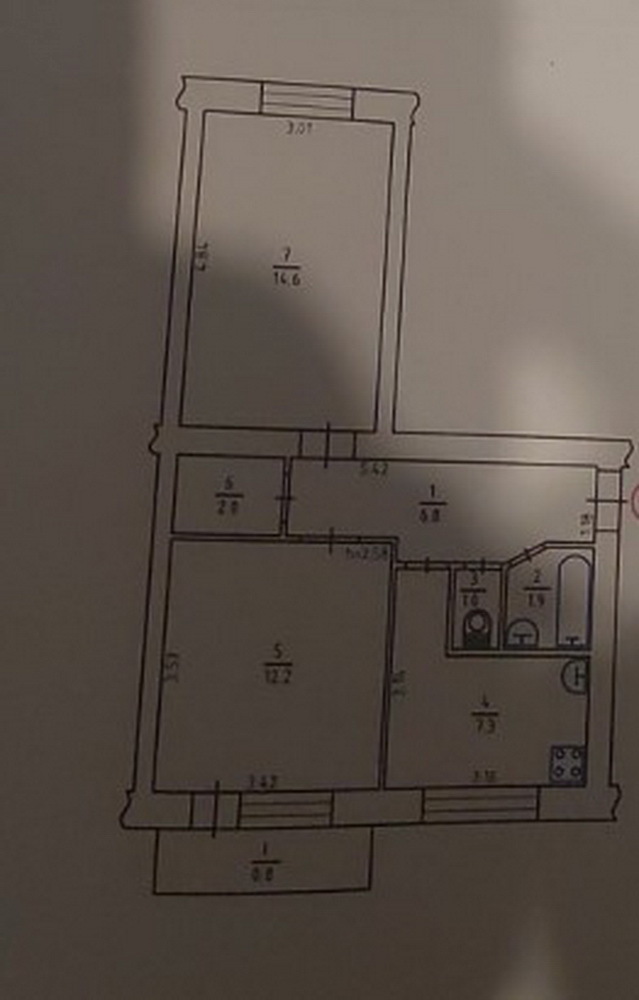 Аренда 2-комнатной квартиры 47 м², Тулузы ул., 18