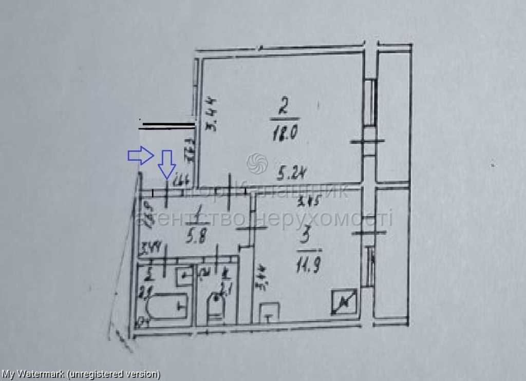 Продажа 1-комнатной квартиры 45 м², Ревуцкого ул., 42Б
