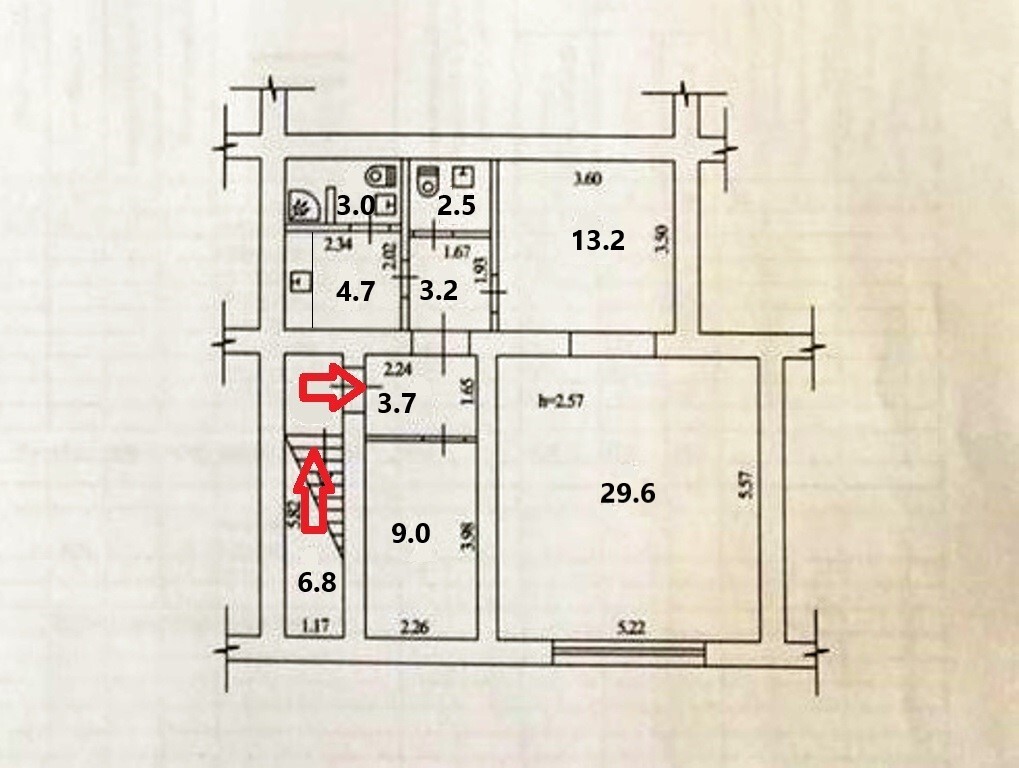 Аренда помещения свободного назначения 69 м², Оболонская наб., 7 К2
