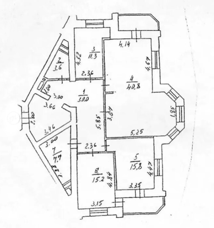 Продажа 3-комнатной квартиры 127 м², Вишняковская ул., 13
