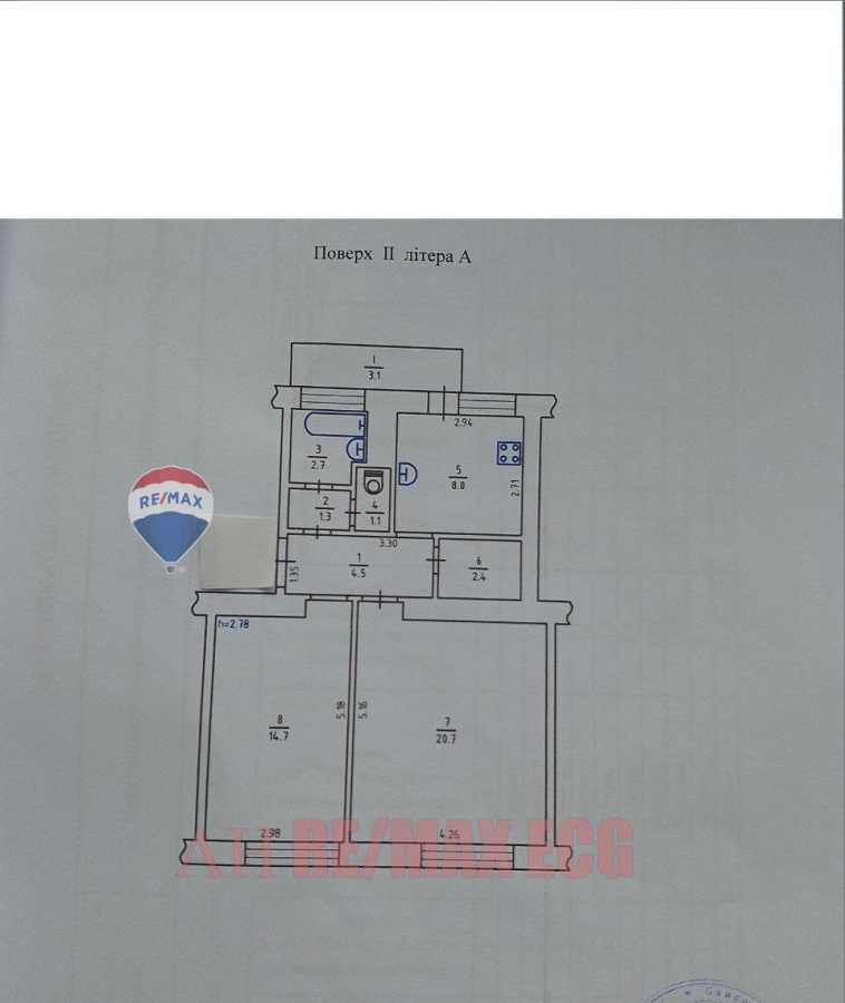 Продаж 2-кімнатної квартири 58.5 м², Володимира Винниченко вул.
