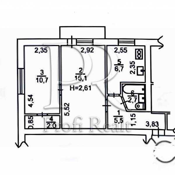 Продажа 2-комнатной квартиры 46 м², Сімї Ідзиковських, 23/10