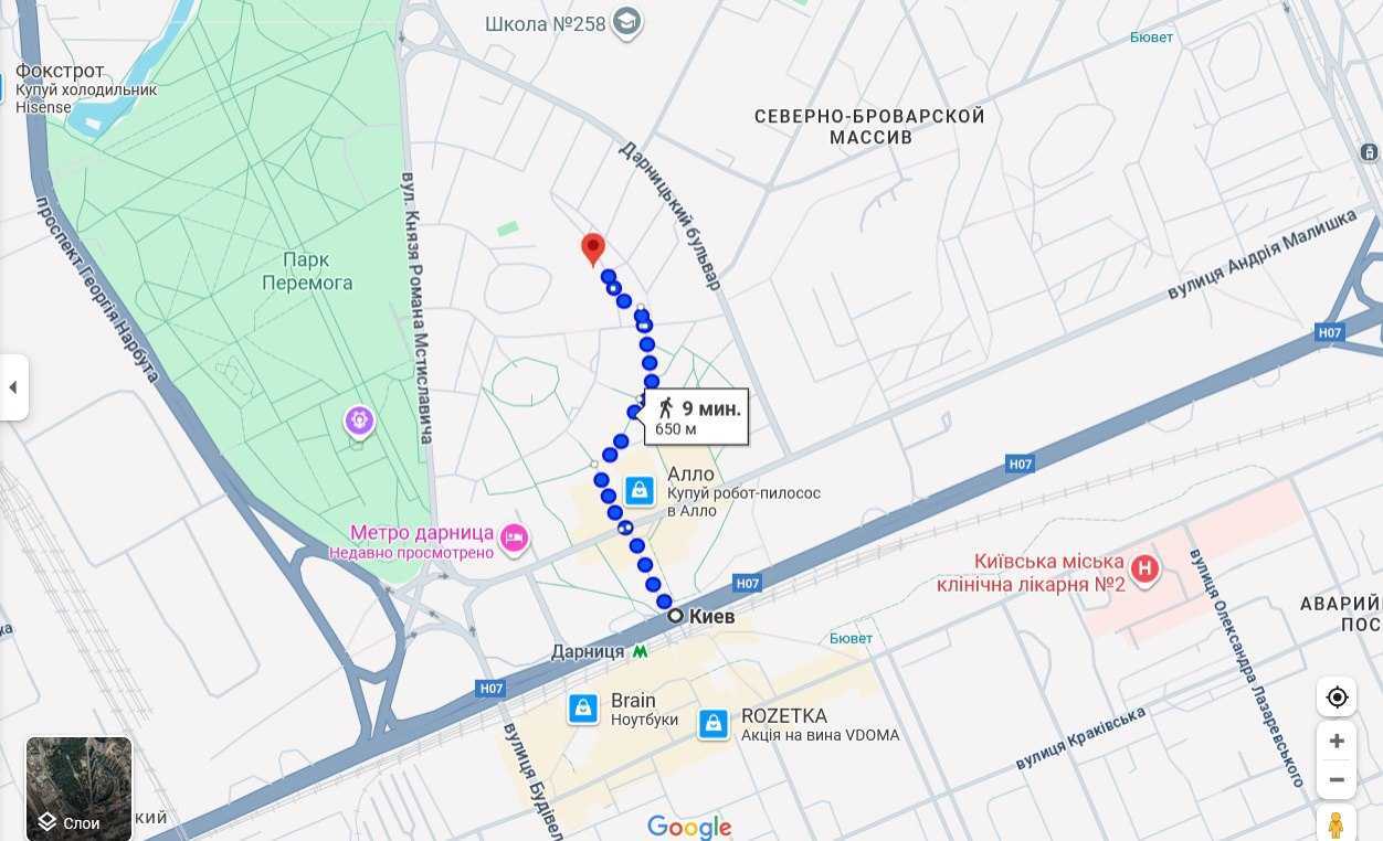 Продаж 3-кімнатної квартири 66 м², Дарницький бул., 7