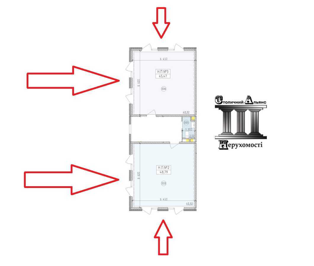 Аренда другого торгового помещения 95 м², Михаила Максимовича ул., 26В