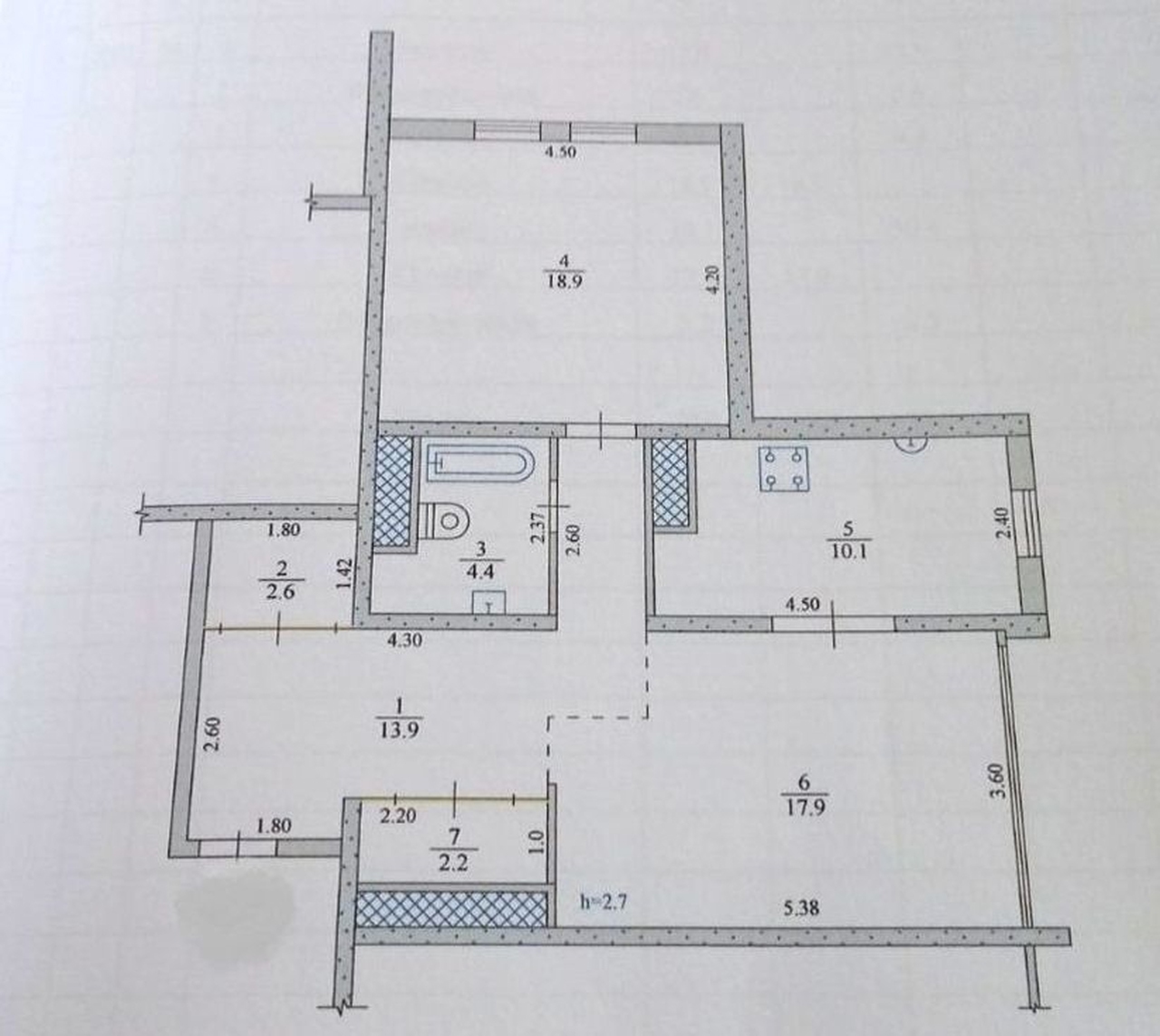 Продажа 2-комнатной квартиры 70 м², 8 Марта (Слобожанское) ул.