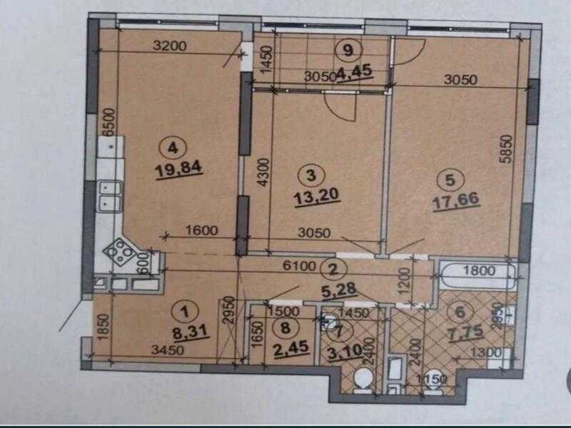 Продажа 2-комнатной квартиры 84 м², Причальная ул., 12