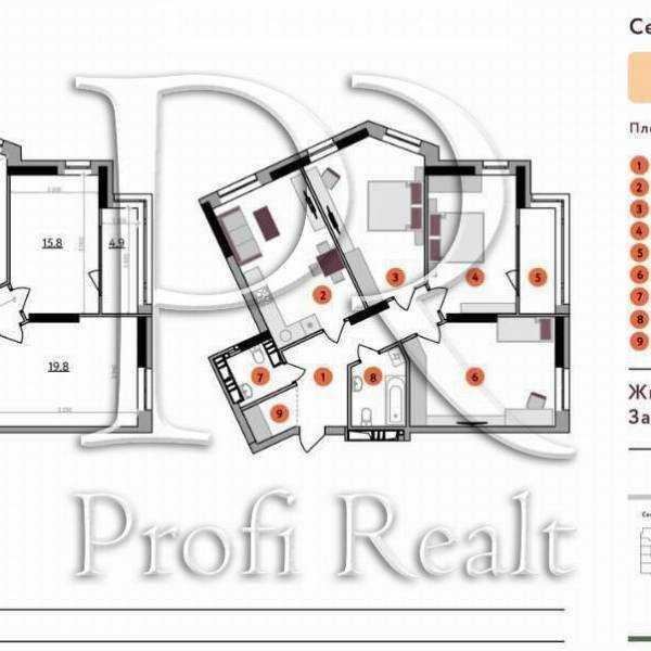 Продажа 3-комнатной квартиры 99 м², Дегтяревская ул., 25А К1