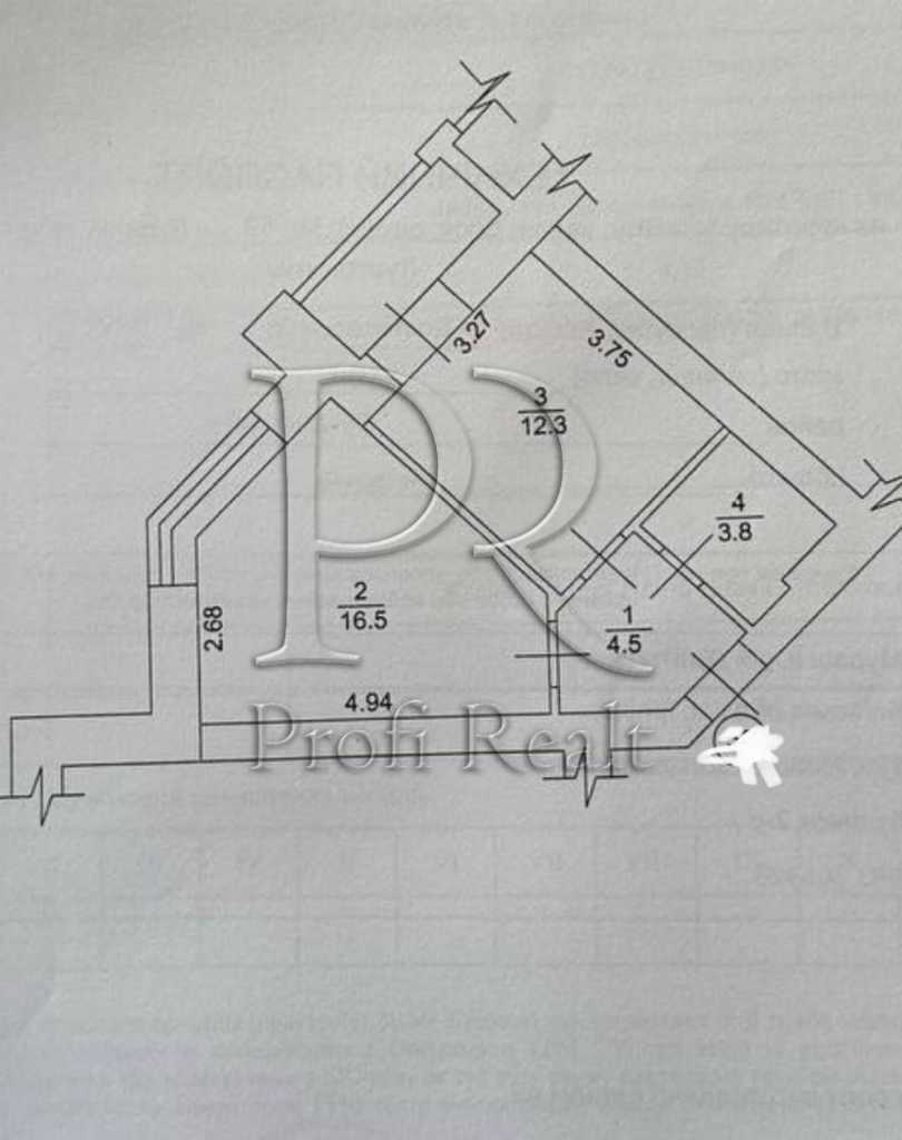 Продажа 1-комнатной квартиры 38 м², Кобилянської Ольги вулиця, 1В/1